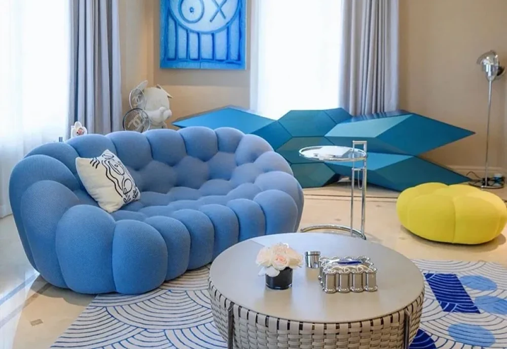 bubble curved sofa